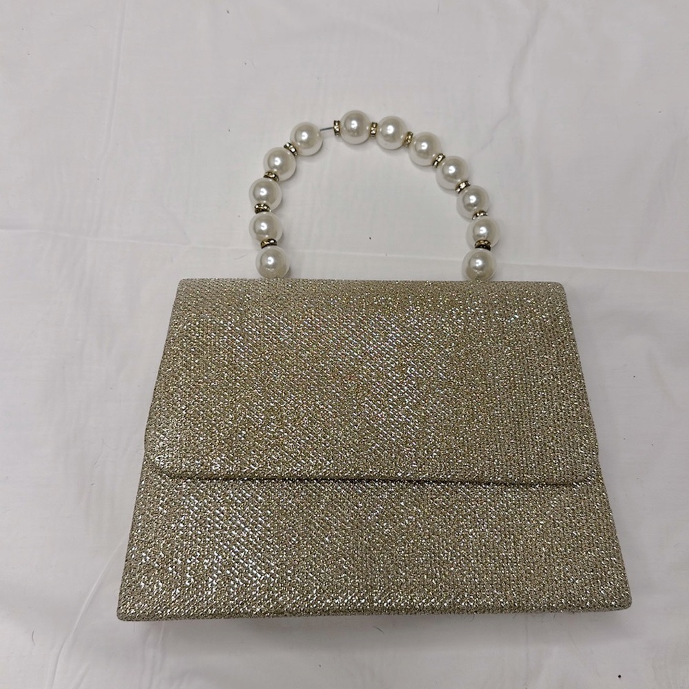 Dressy Pearl Party Clutch